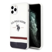US Polo USHCN65PCSTRB iPhone 11 Pro Max white Tricolor Pattern Collection (USHCN65PCSTRB)