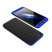 360 Ovitek 360° 3v1 za Xiaomi Redmi Note 5A Prime črno-moder