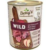 Bettys Landhausküche Pasja hrana - divjačina s peso, amarantom in jabolkom - 400 g