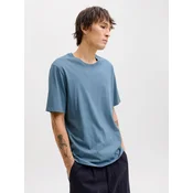Jack & Jones Majica Oragnic Basic 12156101 Modra Regular Fit
