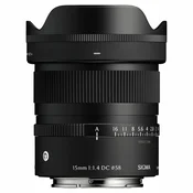 Sigma 15mm 1.4 DC Sony E-Mount iz serije Contemporary.