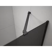 ESCA Shower Enclosure Corner Support Bar 900mm, black matt - 90 cm - Polysan - ESCA - 24 - 14