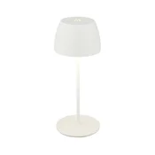 Briloner - MINI LED stona lampa, prigušiva, punjiva, dodirna, za spoljašnju upotrebu, LED/2,5W/5V IP44 1800 mAh bela