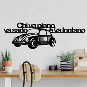 Wallity Zidna dekoracija Lontano 3, 60 x 20 cm, Crna