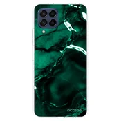 Silikonski prozorni ovitek za Samsung Galaxy M53 5G - Dark emerald
