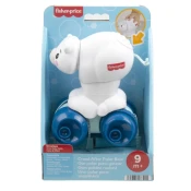 Fisher-Price: Potisni in vleci polarni medvedek - Mattel