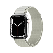 Pašček Strap Alpine za pametno uro Apple Watch 42/44/45/49mm Silver