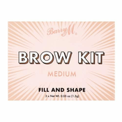Barry M Brow Kit paletka za obrvi 4.5 g Odtenek medium