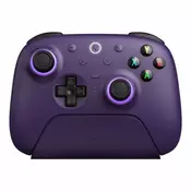 8BitDo Ultimate 2 Wireless 2.4G, PC, Android, SteamOS, iOS, TMR Joystick, 1000 Hz, vijolična, brezžični krmilnik