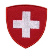 shumee Našitek grba Švice - magnetna podlaga - vezen našitek/značka/emblem