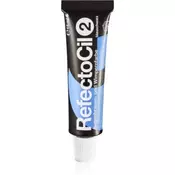 RefectoCil Eyelash and Eyebrow barva za obrvi in trepalnice odtenek 2 Blue Black 15 ml