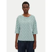 Fransa Bluza 20613439 Modra Relaxed Fit