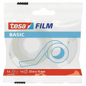 Tesa Basic ljepljiva traka s odvijačem, 15 mm x 33 m