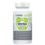 AONE Nutrition Winter Vitamins D3 + K2 Forte prehransko dopolnilo, 200 tablet