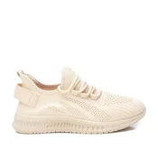 Refresh za ženske. 17160804-BEIGE Superge 171608 beige (39), Bež, Tkanina, Ravna stran, Čipke, Priložnostno, Šport