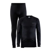 Craft CORE DRY BASELAYER SET M, donji veš muško set, crna 1909707