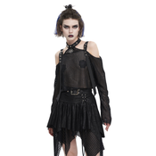 Gothic in punk ženska majica - Halterneck - DEVIL FASHION - TT25301