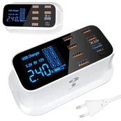 Punjacka stanica 8x USB 40W/230V