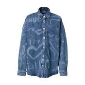 HUGO Prehodna jakna Garesa_4_B moder denim/pastelno modra