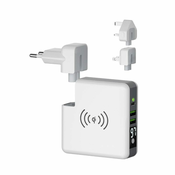 FOREVER 220V VEČFUNKCIJSKI POTOVALNI ADAPTER 6700MAH