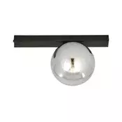 Plafonsko svetlo FIT 1xE14/10W/230V crno/sivo