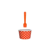 Shumee Abecedar! - Posoda za sladoled, oranžna in bela, (21398571)