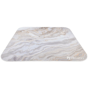 AROZZI Zona Quattro bijeli mramor/ zaštitna podna prostirka/ 116 x 116 cm/ dizajn bijelog mramora