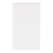Plisirana roleta bijela 120x200 cm širina tkanine 119,4 cm
