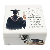 Kutija uspomena za diplomu – Podsjetnik na vjeru u snove Š165205