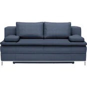 Novel BOXSPRING ZOFA, modra tekstil