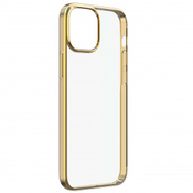 DEVIA Futrola Hard Case Glimmer za iphone 15 Pro Titanium/ zlatna