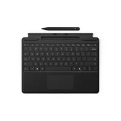 Microsoft Surface Pro tipkovnica tanko pisalo 2 v kompletu (črno), komercialno, CZ&SK (tiskano)