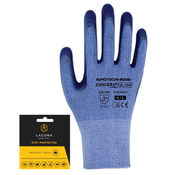 Coverguard rukavica poliester plava sa plavim premazom velicina 09 ( 1lasbwt09 )