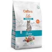 Calibra suha hrana za mačke, Sterilised, piščanec, 6 kg