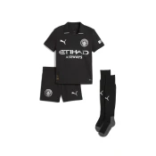 Puma Manchester City 25/26 Away Minikit Kids, Black, Size 4-5Y, Clothing