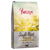 Purizon Single Meat piščanec s cvetovi kamilice - 2 x 6,5 kg