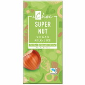 Čokolada z lešniki Super nut BIO iChoc, 80g