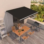 Tenda na automatsko uvlačenje 400 x 350 cm antracit