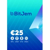 BitJem Crypto Gift Card 25 EUR Key GLOBAL