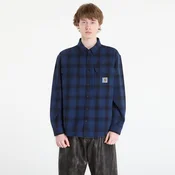 Srajca Carhartt WIP L/S Edmands Shirt UNISEX Edmands Check/ Natural/ Jupiter M
