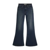LEVIS ® Kavbojke PUDDLE SNAP FLARE temno modra