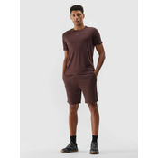 Mens 4F Quick-Drying Sports Shorts - Brown