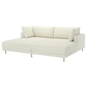 UPPAKRA Modularna sofa trosed, s lenjivcima/Axvall prljavobela