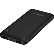 ANSMANN Ansmann PB212 powerbank (rezervni akumulatorji) 10000 mAh Smart IC LiPo Micro USB\, USB-C®\, USB črna prikaz stanja, (20432782)