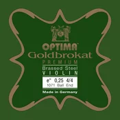 E-struna za violino 1/4 Goldbrokat Premium brass-coated Optima