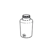 FRILICH Classic steklena posoda s pokrovom, 8 l