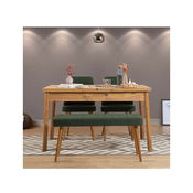 Hanah Home Produzeni set trpezarijskih stolova i stolica (4