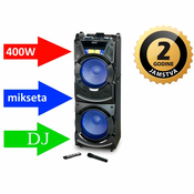 AKAI prijenosni bluetooth zvučnik DJ-S5H, crni