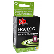 UPrint kartuša HP št. 301XL (CH564E), 18ml (kompatibilna, barvna)