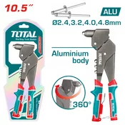 TOTAL Klešta za nitne, rotirajuca 360 stepeni, 270mm